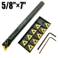 Boring Bar Tool Holder + Tnmg160404-ma Carbide Inserts