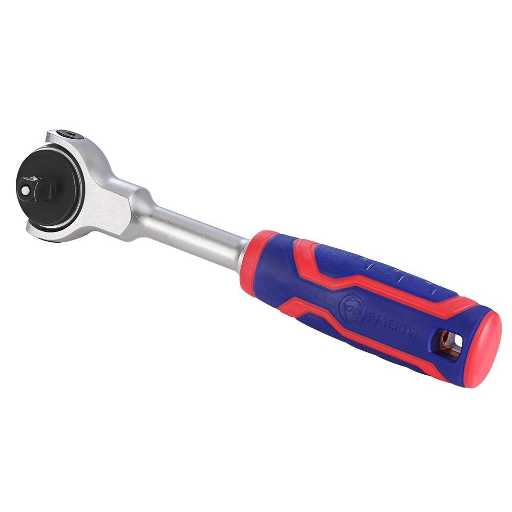 WORKPRO 1/4" Drive Quick-release Ratchet 72Tooth Swivel Head Ratchet