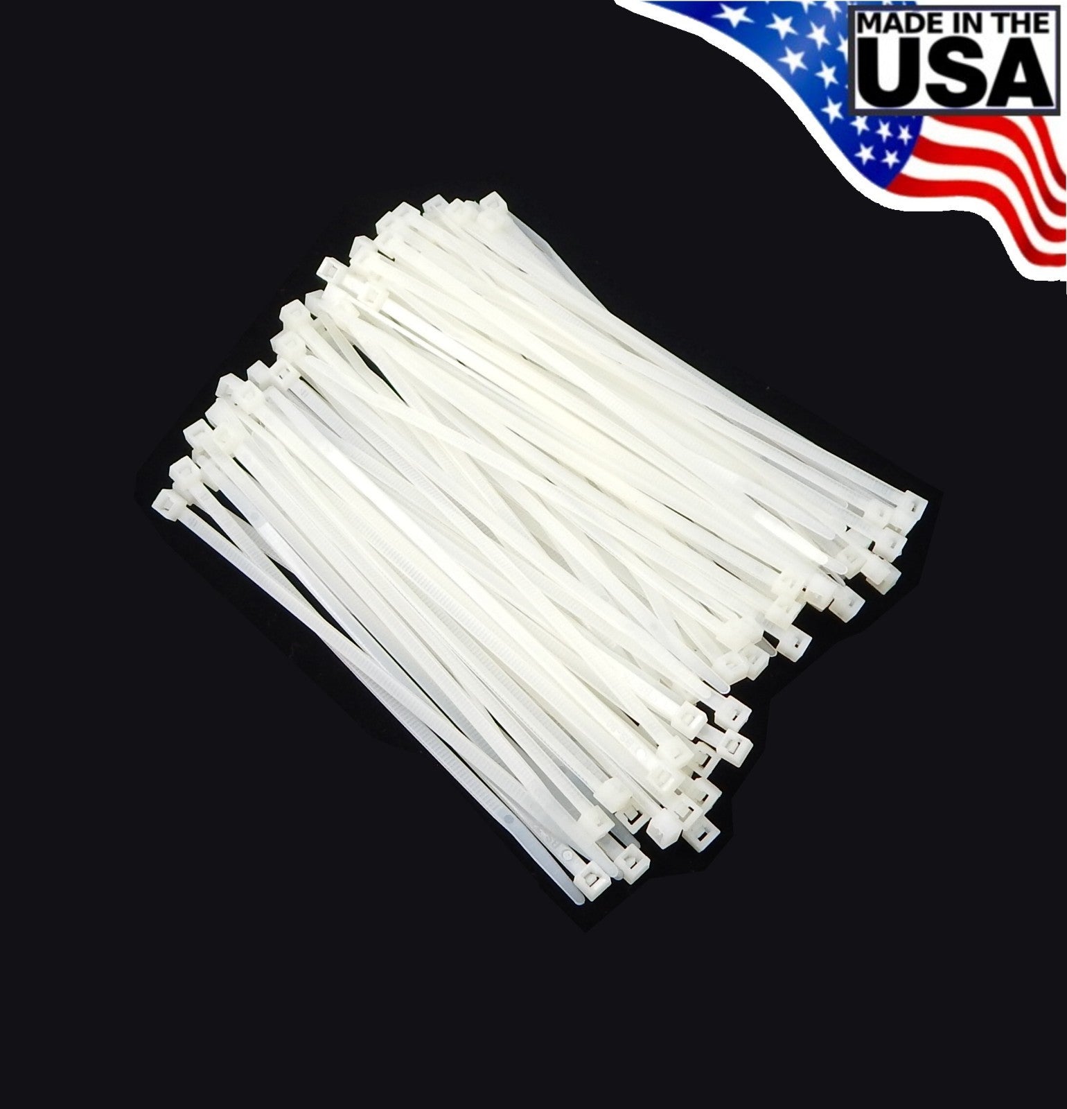 Zip Cable Ties 5" 40lbs 100pc