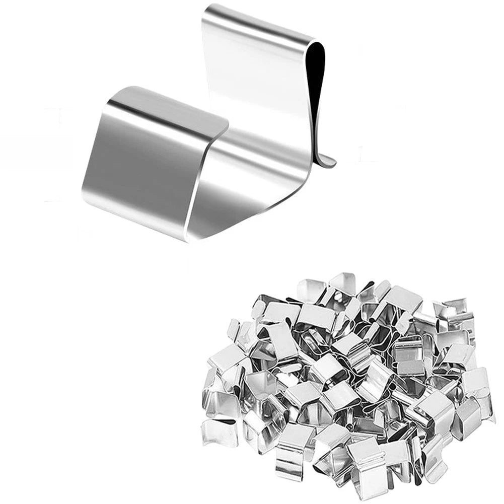 Stainless Steel Hooks Clips For Outdoor Light String Hanging Use