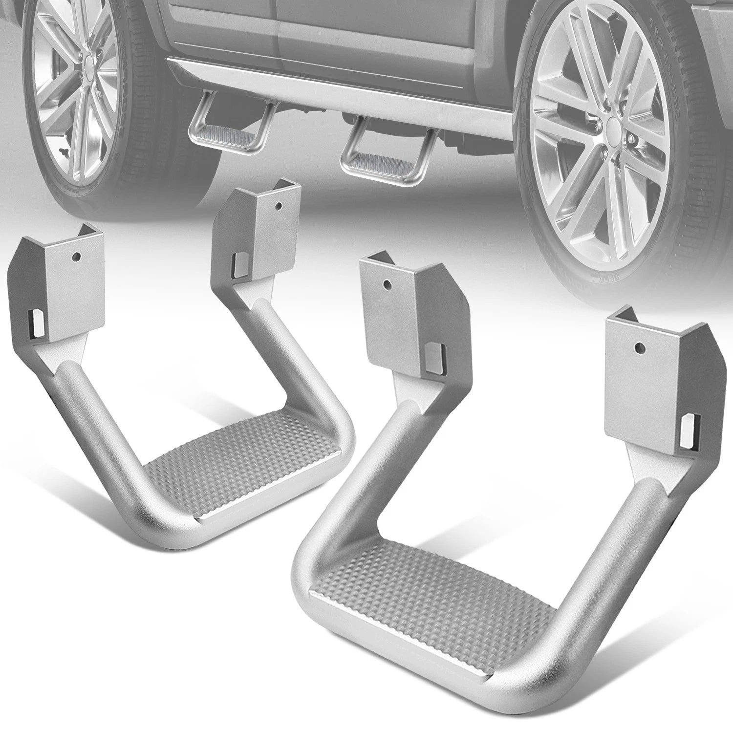 Fit Ford/chevy/gmc<wbr/>/dodge 2x Silver | Built Supply Co