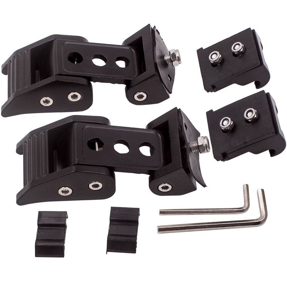 2 Pcs LH & RH Hood Latch Locking Catch for Jeep Wrangler