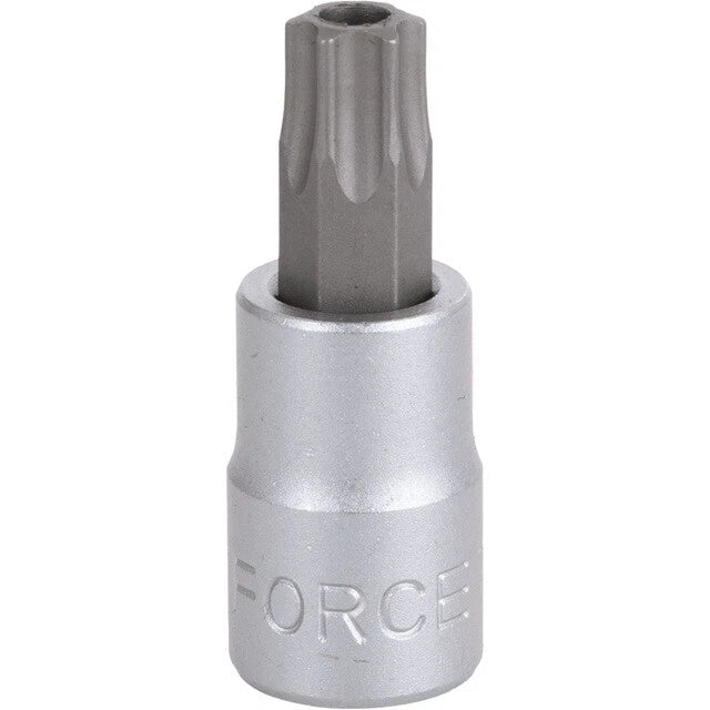 Force / King Tony / Selta 1/4in Dr Torx Tamperproof Star Bits Socket:T8H-T40<wbr/>H