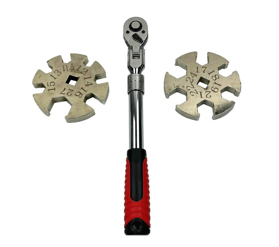 Snowflake Toe-in Four Wheel Alignment Wrench Flex Head