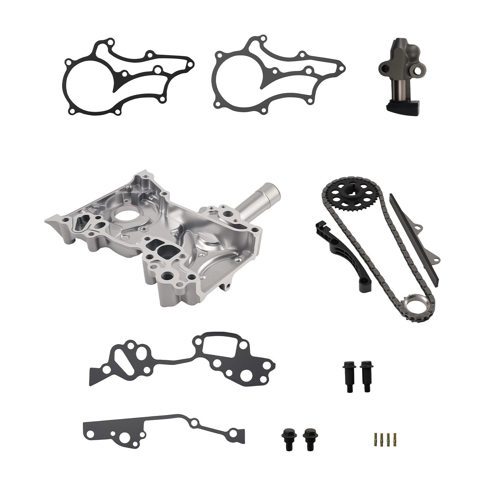 Engine Timing Chain Kit &amp; Water Pump For Toyota Pickup 4Runner 2.4L 22R 22RE US