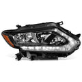 Fit 14-16 Nissan Rogue Black Amber Passenger Right | Built Supply Co