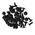 Black Plastic Rivets Retainer Clip For Xm For Car Bumper For Fender