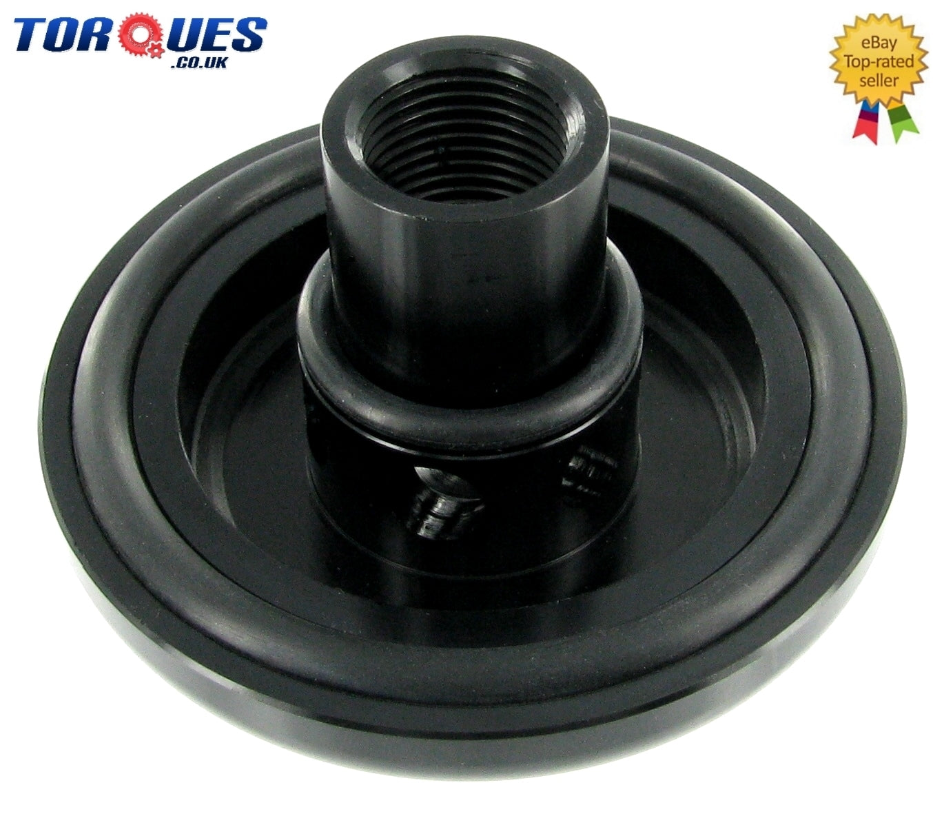 Torques Universal Oil Sandwich Plate Take Off Cover In Black 3/4 x 16