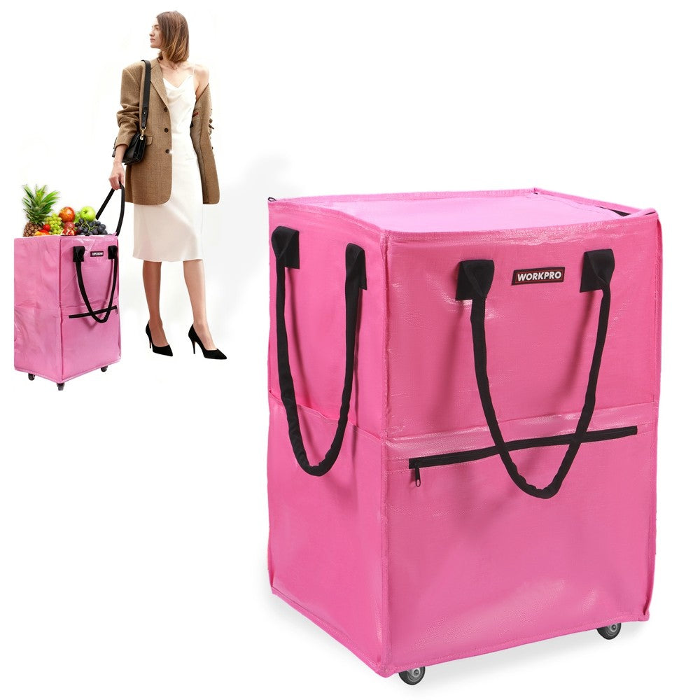 WORKPRO Medium Reusable Grocery Bag by WORKPRO