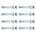 Easily Replace Damaged Parts With Our Reliable Eight Piece Metal