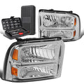 For 2005-2007 Ford Super Duty Pair Chrome/amber | Built Supply Co
