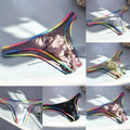Men's Ultra-thin Ice Silk See-through Briefs With U Pouch Quick Dry