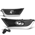 Fit 17-18 Honda Crv Pair Clear Lens Fornt Fog Light | Built Supply Co
