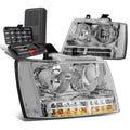 For 2007-2014 Tahoe Suburban Led Drl Tube Chrome | Built Supply Co