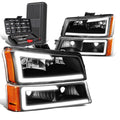 For 2003-2007 Chevy Avalanche Led Bar Headlight | Built Supply Co