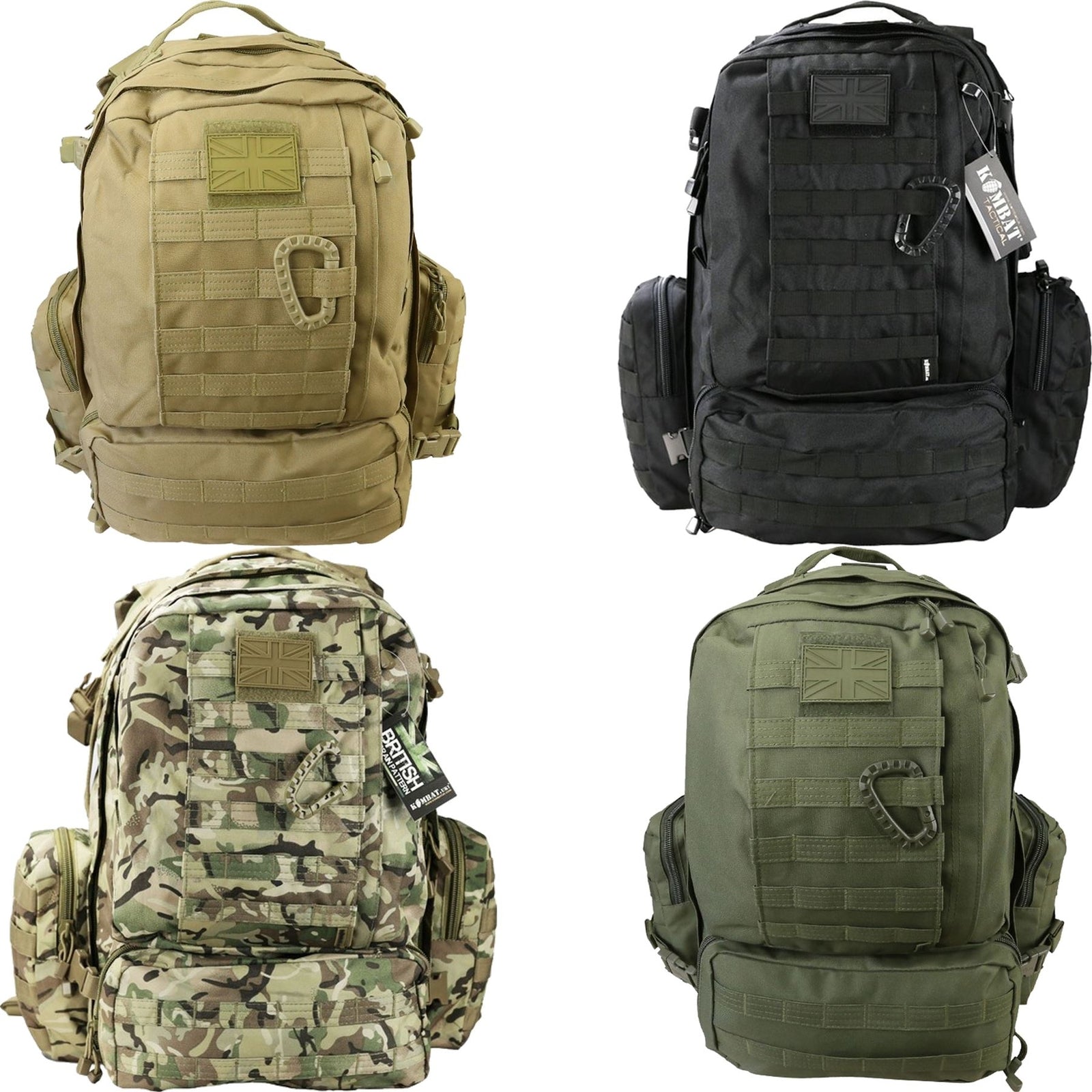 Kombat UK Viking Patrol Tactical Backpack - 60L