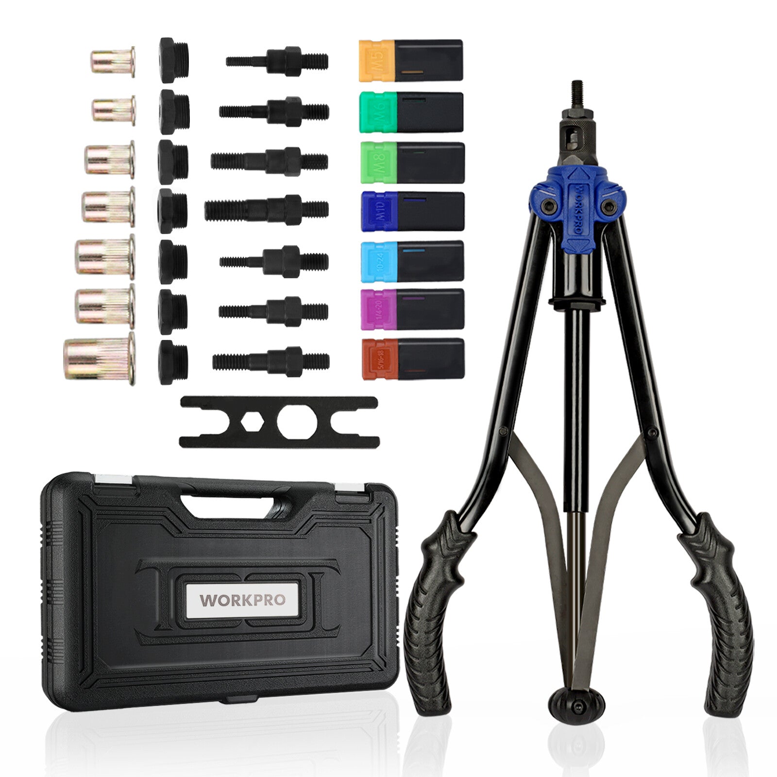 WORKPRO Cordless Power Drill Set 8V Electric Screwdriver