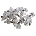 100 Rok 5mm Clear Shelf Support Pin Peg Kitchen Cabinet Book Shelves
