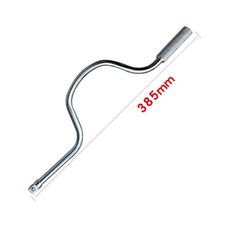 385mm Cr-v 1/2" Dr Socket Speed Brace Bar Adapter Hingle Handle