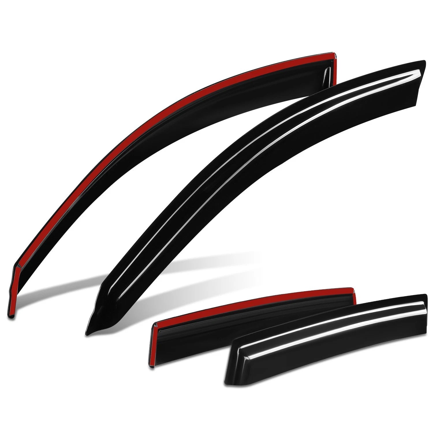Fit 14-18 Subaru Forester Glossy 4-piece 3m Tape On | Built Supply Co
