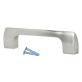 Modern Point Square 5-1/32" Brushed Nickel Kitchen Cabinet Pull