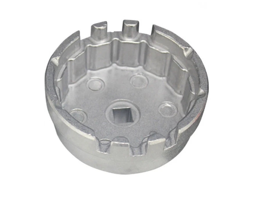 Aluminium 64.5mm-14 Flute-6 Slot 1/2" dr. TOYOTA LEXUS Oil Filter Cup Wrench
