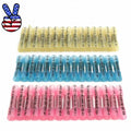 Heat Shrink Electrical Wire Butt Connectors Splice Crimp Terminals /