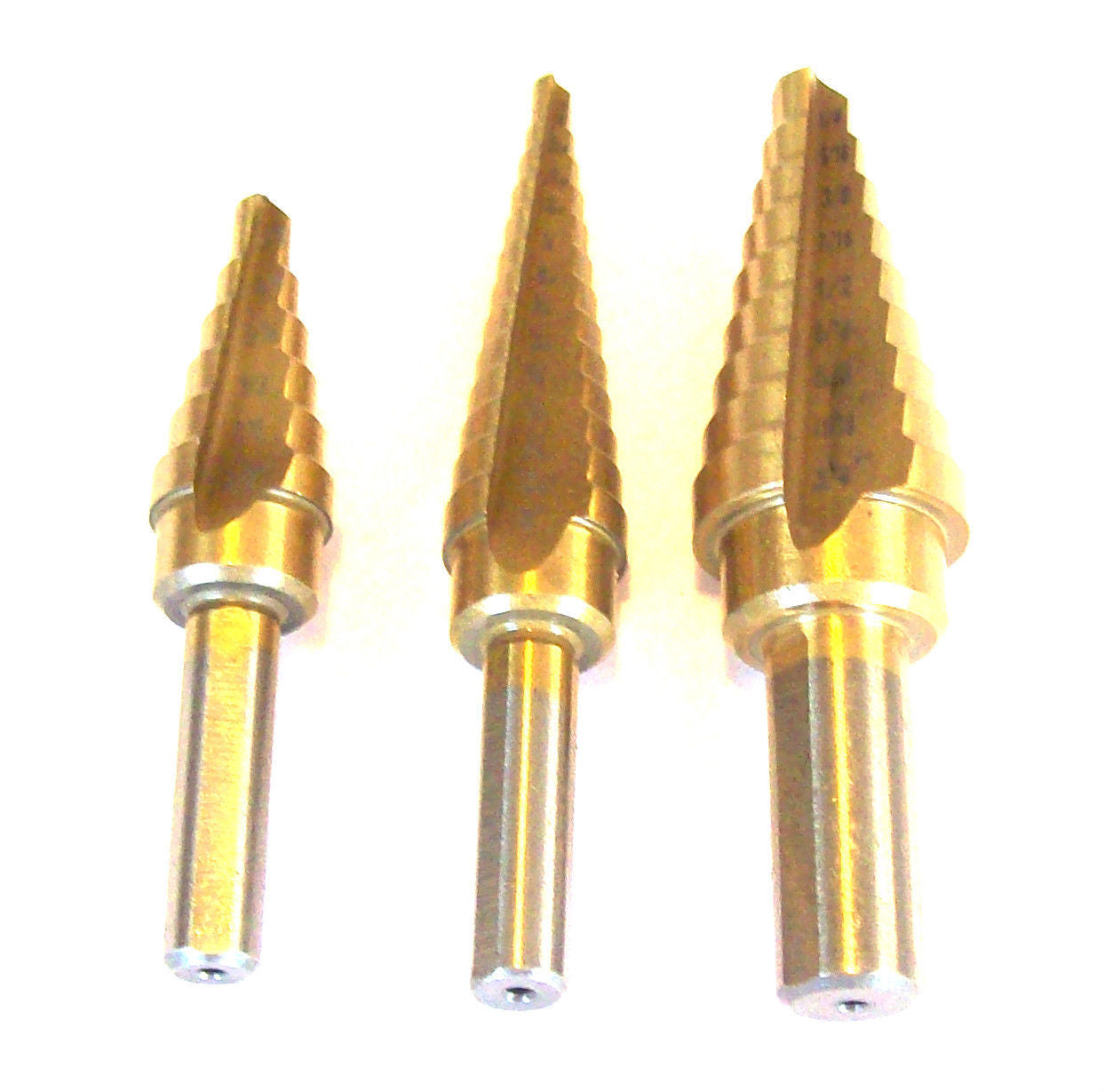 Industrial Titanium Step Bit Set