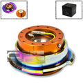 Nrg 6-hole Steering Wheel Rose Gold/neo Chrome Gen-2.8 Quick Release