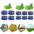 Spools Delicate For Greenworks For Lawn Trimmers Grass 24V Lpp007745pc