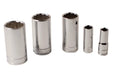 Taiwan Made 3/8" Dr. Deep Socket SAE Imperial Individual: 1/4" to 1"