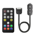For Pc Case Lighting Argb Led Controller 3-pin Argb Hub 17-button