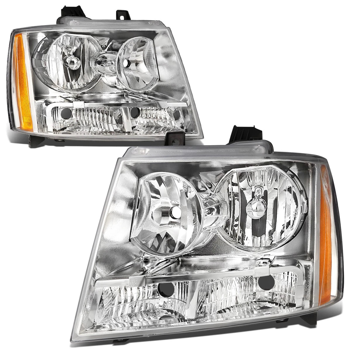 Fit 07-14 Avalanche/subu<wbr/>rban Pair Chrome | Built Supply Co