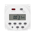 Dc 12V Digital Lcd Weekly Timer For Neon Lamps 16a Programmable Relay