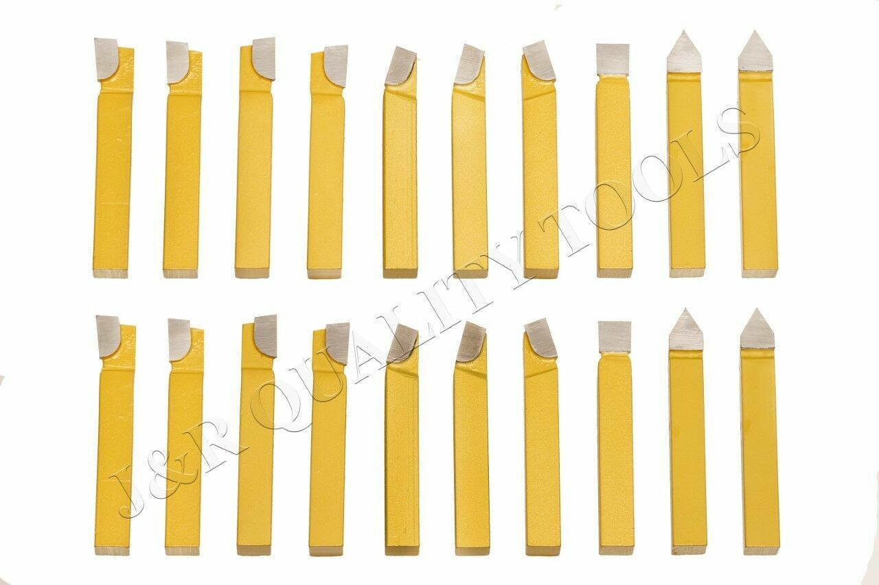 Carbide Tip Tool Bits Set 20PC