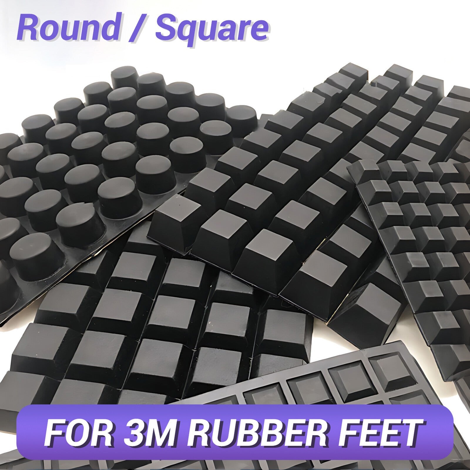 Self Adhesive Rubber Feet Bumper Stop Set