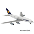 1:100 A380 German Lufthansa Civil Airliner Paper Model Aircraft Plane