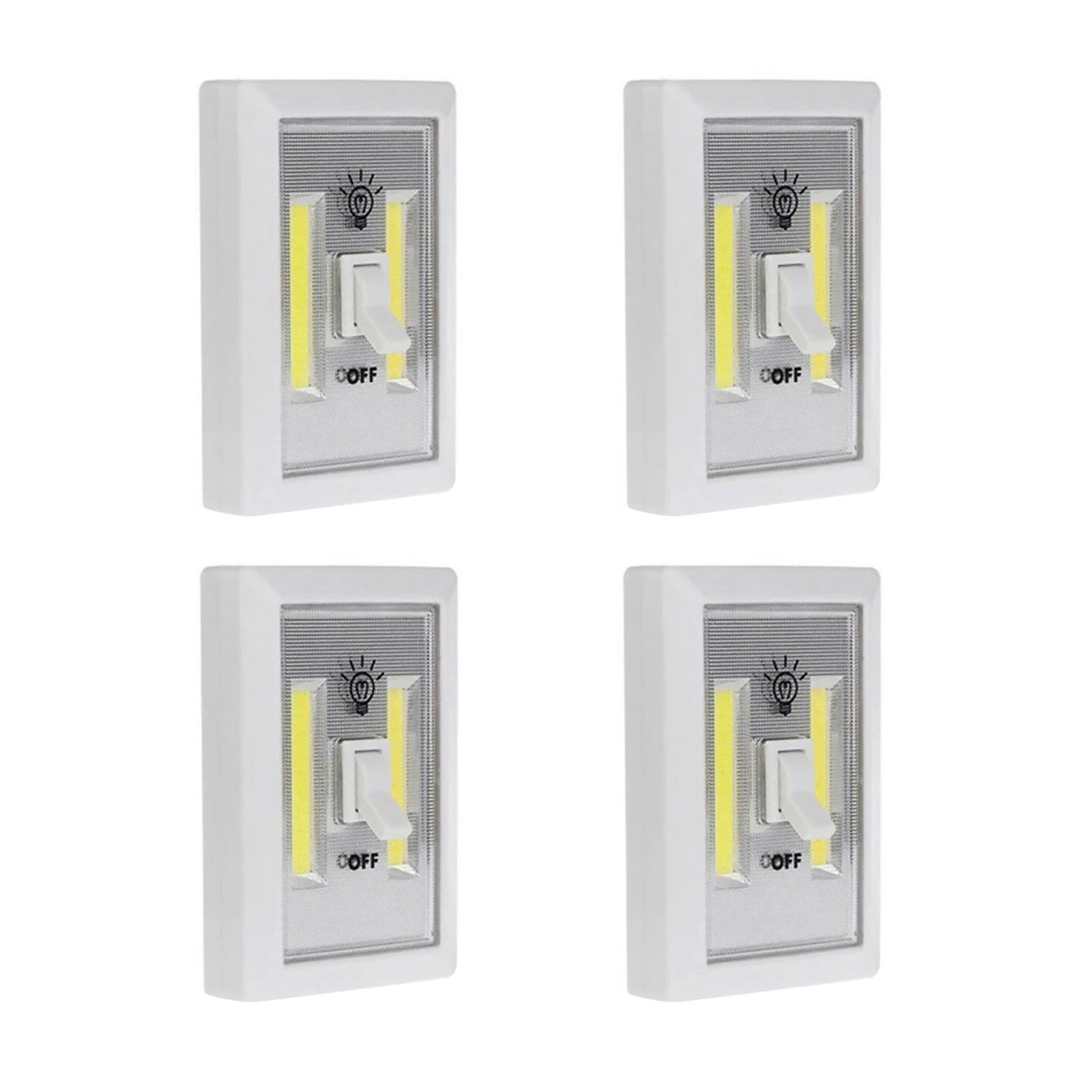 Pvc Cob Led Switch Wall Night Light Battery Operated Cabinet Garage