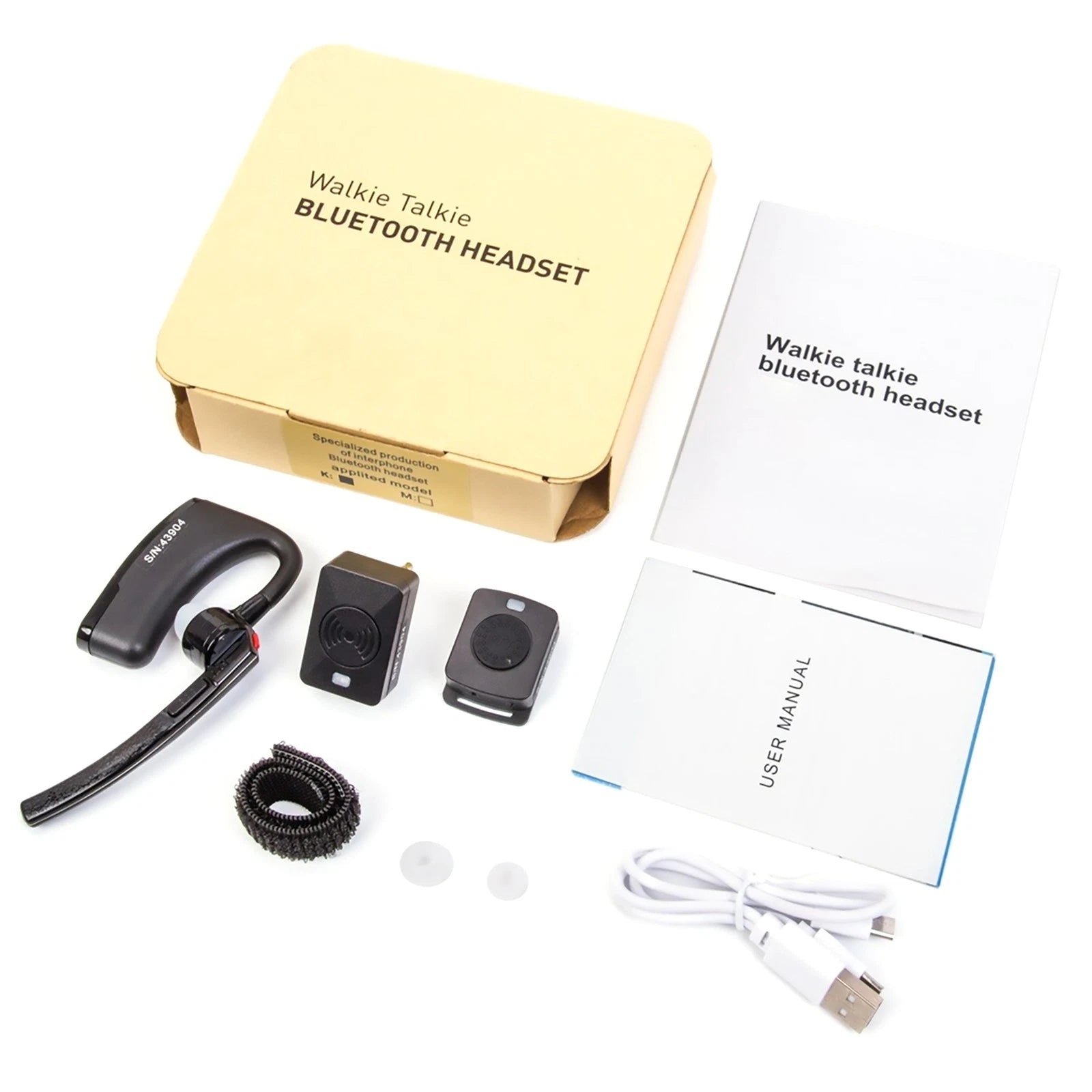 Bluetooth Earpiece Wireless Headset M Plug Ptt For | Built Supply Co