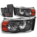 For 2002-2005 Dodge Ram Pickup Pair Black/amber | Built Supply Co