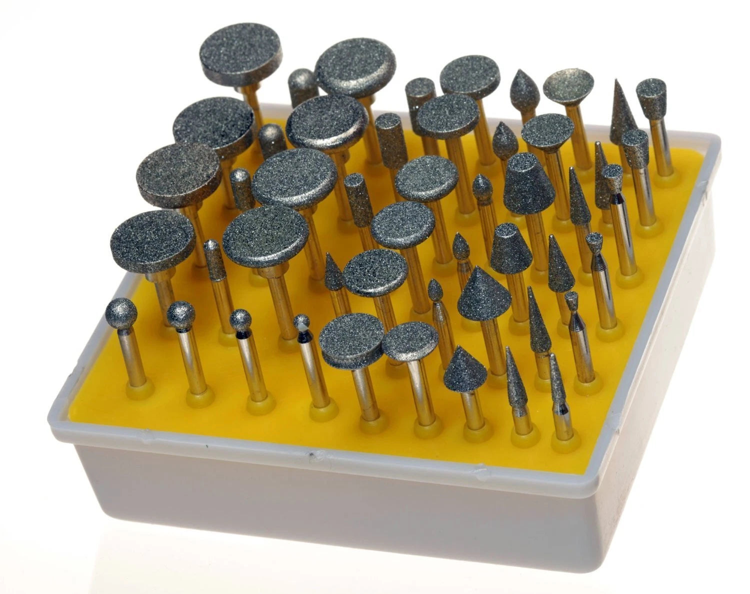 Se 80 Grit Assorted Diamond Wheel Burr Set Glass Dremel Rotary Bit