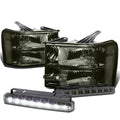 Smoked Housing Clear Corner Head+bumper+le<wbr/>d | Built Supply Co