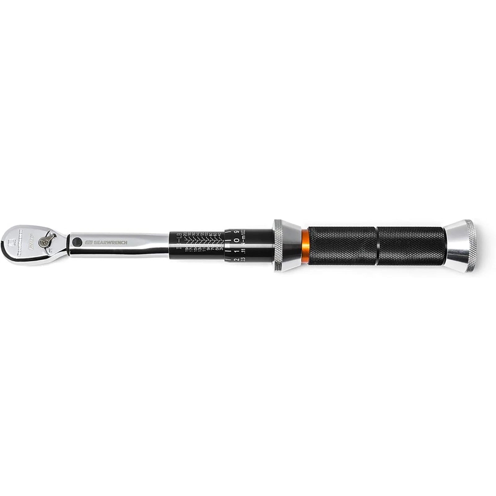 Gearwrench 1/4" Drive 120xp Micrometer Torque Wrench, 30-200 In/lbs.