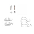 2* Mount Bracket Fit Motorcycle Street Bikes Sport Bikes With 34-43mm