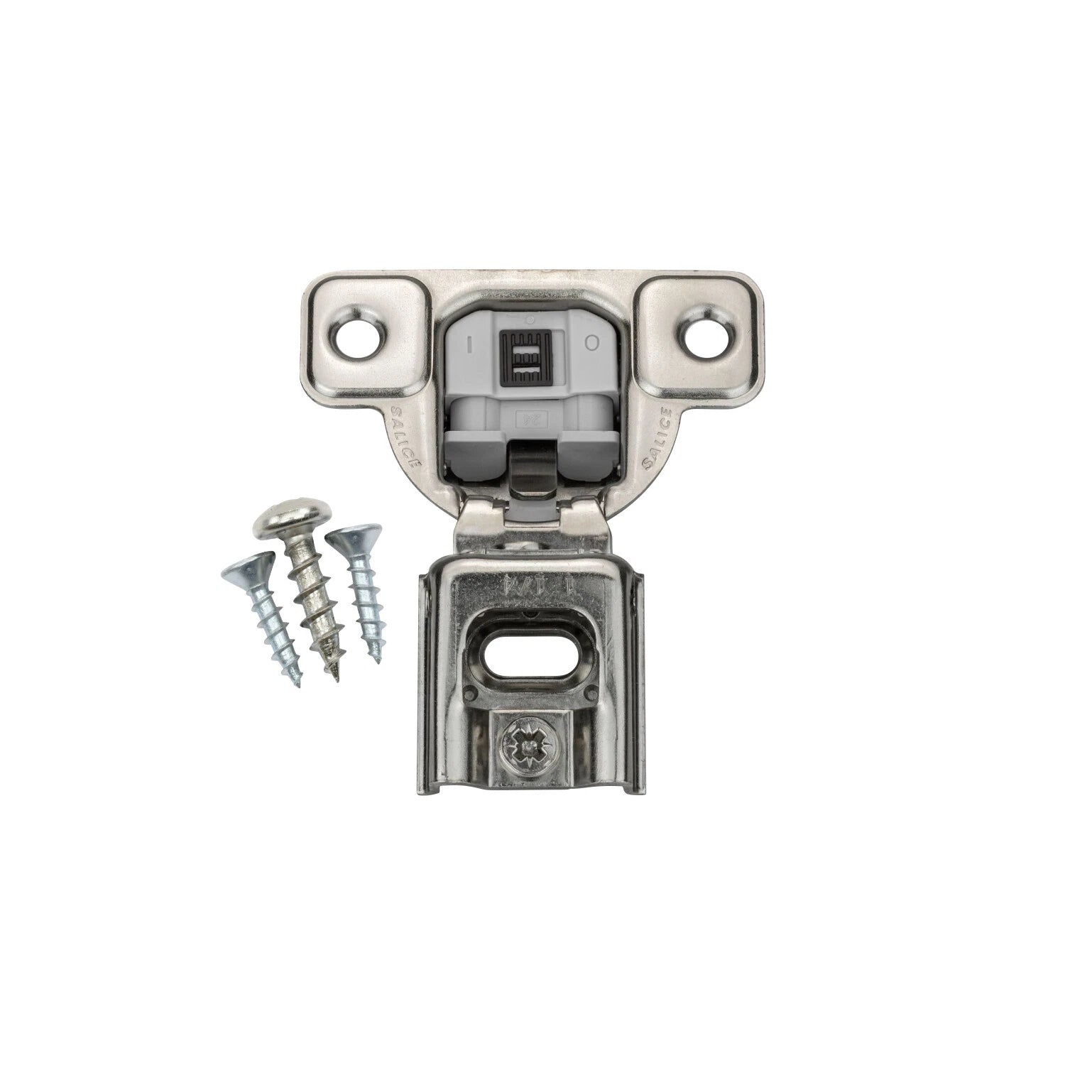 Salice 106 Deg 1-1/4" Overlay Screw On Soft Close Cabinet Hinge