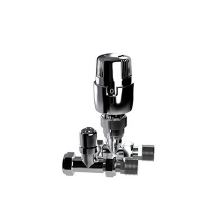 Trade 15mm Straight Chrome TRV Pack