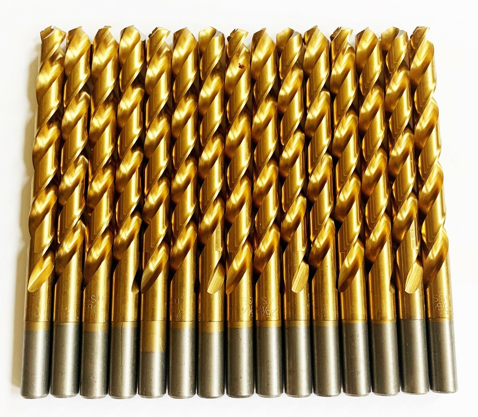 Hitachi Titanium 25/64" Drill Bits - 15 Pack
