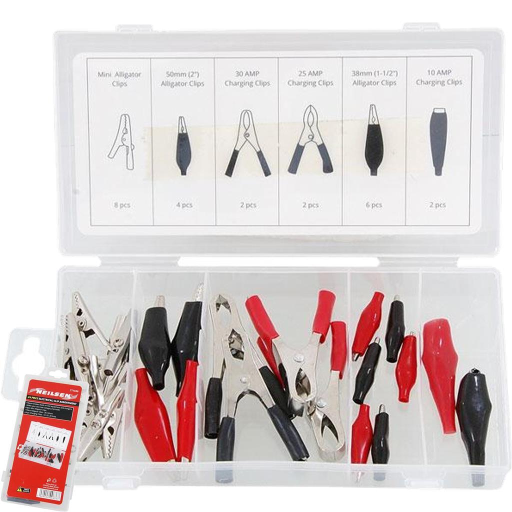 Neilsen Assorted Electrical Clip Set