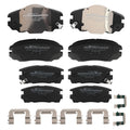 Front Rear L&amp;R Brake Pads Set for Chevrolet Equinox GMC Terrain 2010-2017 D1421