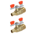 XFITTING Barb Crimp PEX B Ball Valve